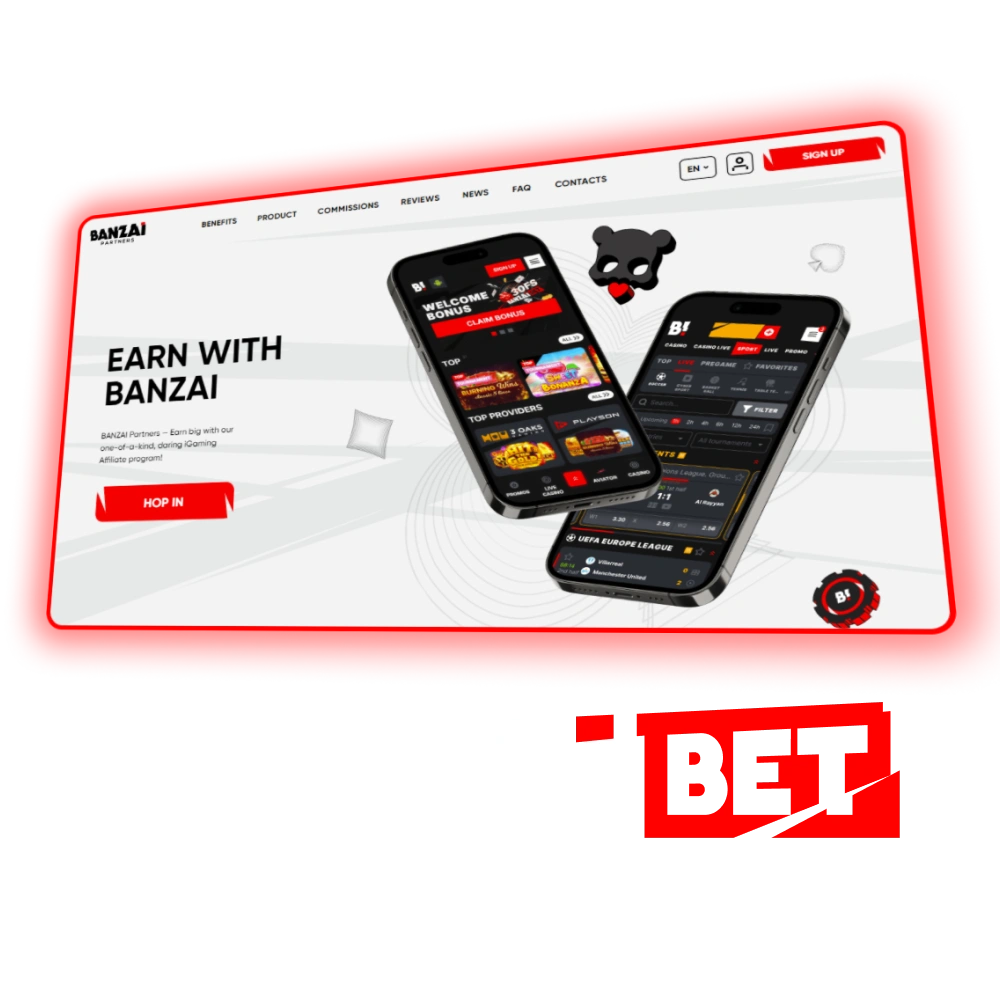 The Banzai Bet affiliate program is a thrilling prospect.